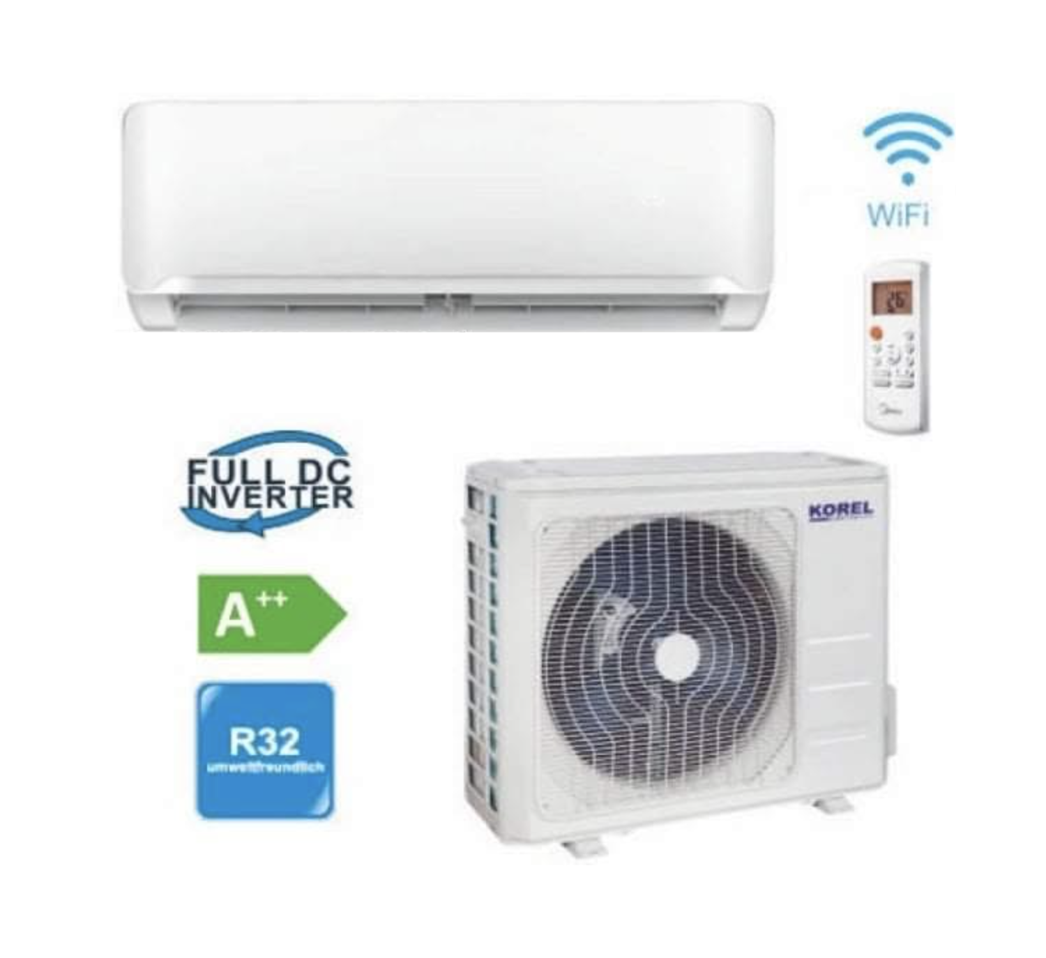 Korel Optimus Plus KMA32-09FNX-G/KMA32-09FN8-G R32